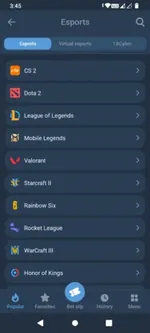 Esports betting list: CS2, Dota 2, League of Legends and more